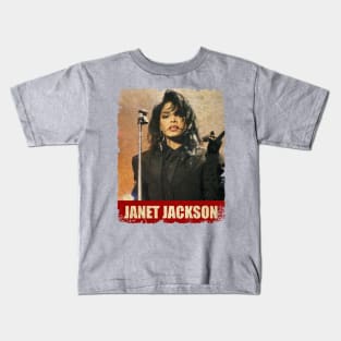 Janet Jackson - NEW RETRO STYLE Kids T-Shirt